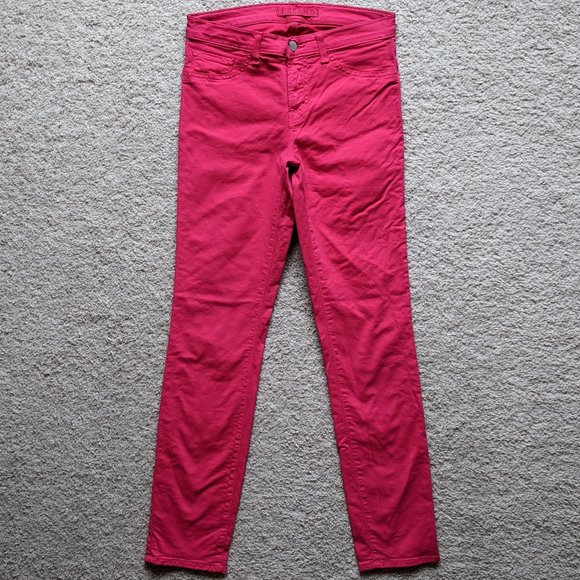 J Brand Denim - J Brand Skinny Jeans Shock Pink
